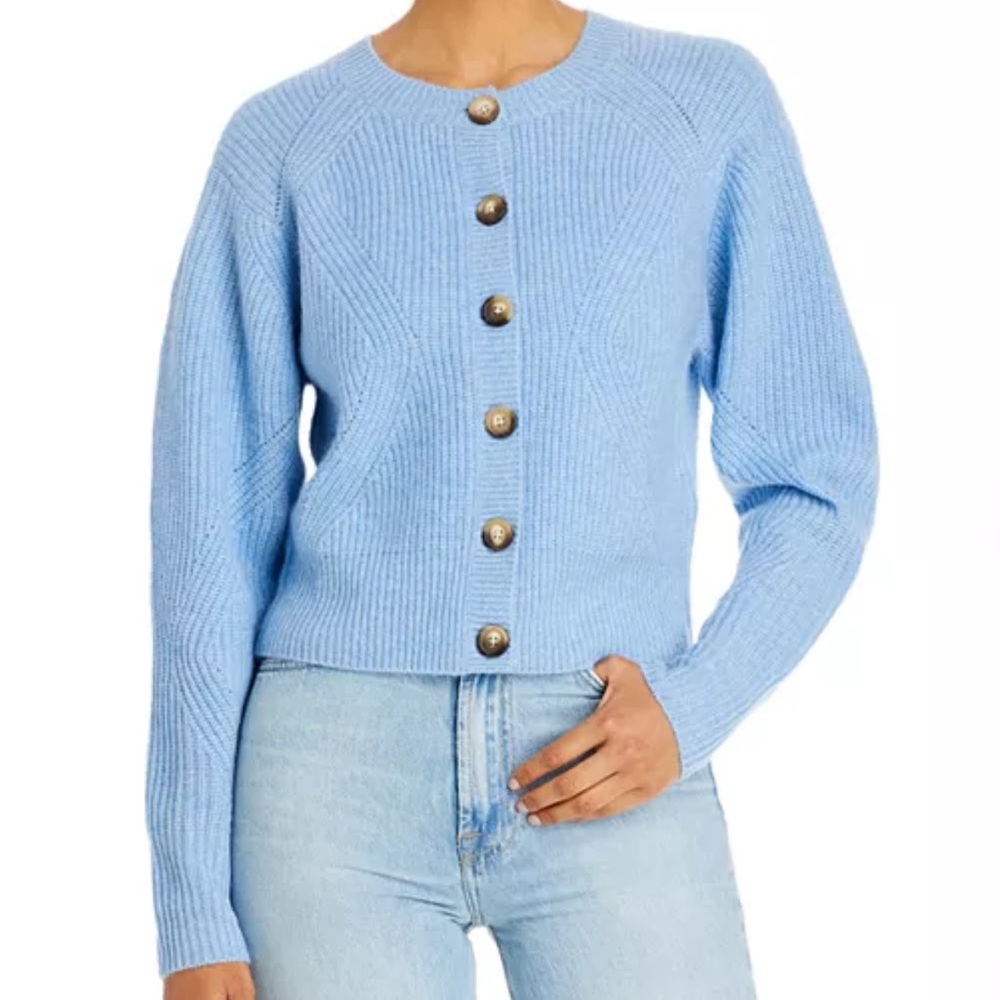 Aqua Cashmere Cardigan